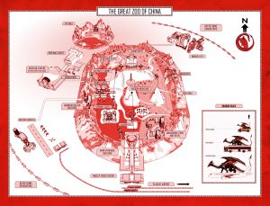 Great Zoo of China Map Matthew Reilly